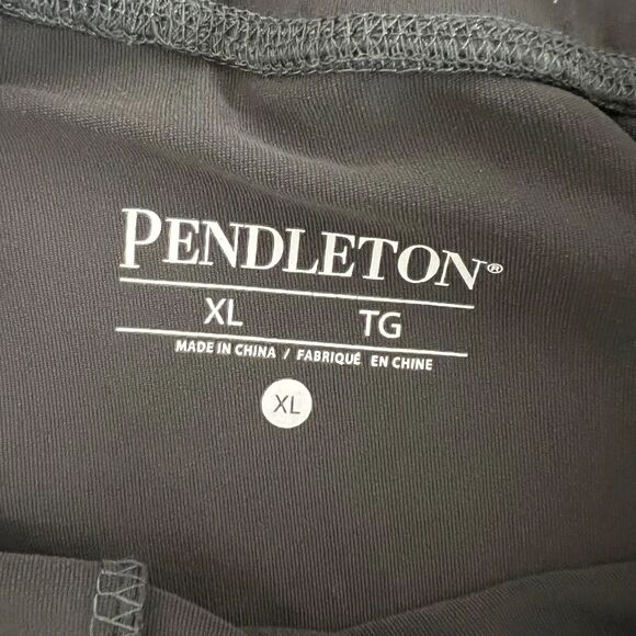 Pendleton XL Grey Patterned Legging Pants Pull-On Skinny Stretch High Rise - Picture 5 of 11